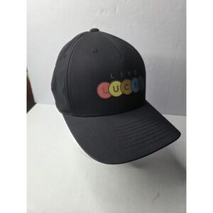 Black Clover Live Lucky Snapback Hat Black Flexfit 110 Performance Golf Cap